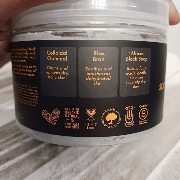 Shea Moisture African Black Soap Body Mask - Picture 3 of 6